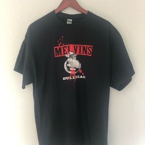 Melvins band Tour Bullhead T shirt size XL